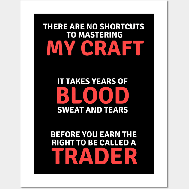 Best Birthday Gift for a Stock Trader Wall Art by MadArting1557